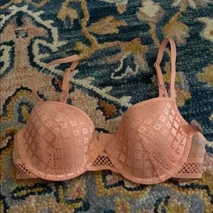 NWT Pretty Lacy Peach Adore Me Bra